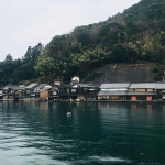 The small Japanese fishing village of Ine in the Kyoto Prefecture