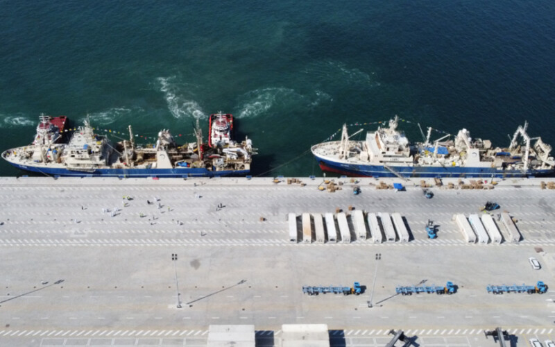 Vessel's belonging to Oman's Al Wusta Fisheries Industries, which operates in the Arabian Sea on the eastern coast of Oman.