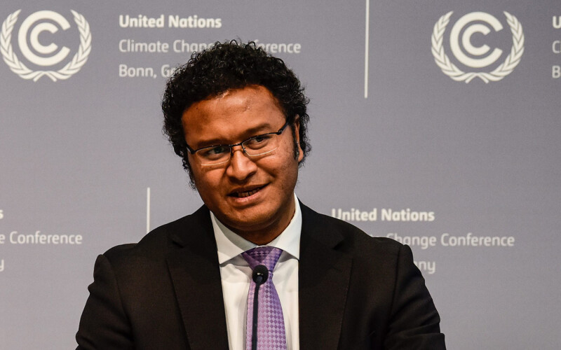 Fiji Ambassador to the United Nations Luke Daunivalu