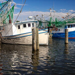 A photo of fishing vessels in Mississippi