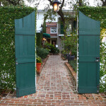 The exterior of Mary Mahoney's Old French House restaurant in Biloxi, Mississippi, U.S.A.
