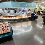 Seafood at a grocery store in Austin, Texas, U.S.A.