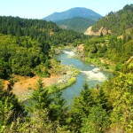 A California river