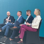 Representatives of Salmon Scotland, SSE Renewables, and the Scottish Fishermen's Federation spoke at RSS 2024