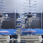 Marel equipment processing fish fillets