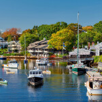 A photo of a Portsmouth fishing harbor