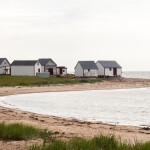 Fishing cabins in Natashquan, Quebec