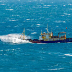 A Chinese trawling vessel