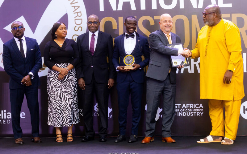 Tropo Farms winning a National Customer Choice Award in Ghana soon after receiving the investment from AgDevCo