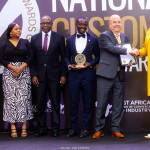 Tropo Farms winning a National Customer Choice Award in Ghana soon after receiving the investment from AgDevCo