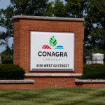 The exterior of a Conagra Brands facility in Indianapolis, Indiana, U.S.A.
