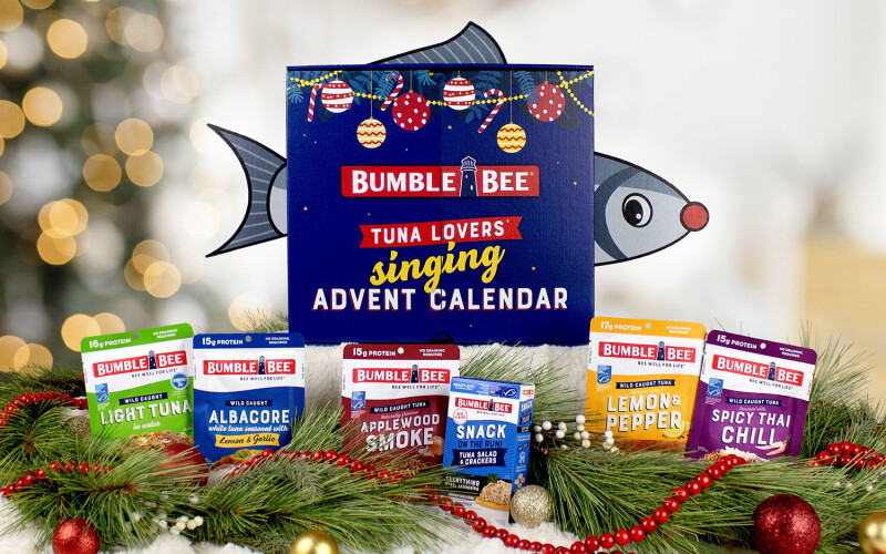 Bumble Bee's 2024 singing Advent calendar