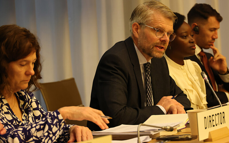 Icelandic Ambassador to the World Trade Organization Einar Gunnarsson