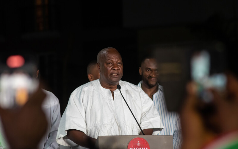 Ghana President-elect John Mahama