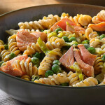 Asda's Creamy Salmon Pasta with Peas