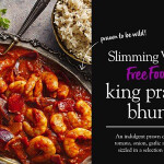 The Slimming World range's new king prawn bhuna offering
