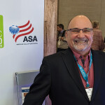 Northern Wind CEO Ken Melanson at Seafood Expo North America in 2023