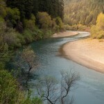 The Eel River in California