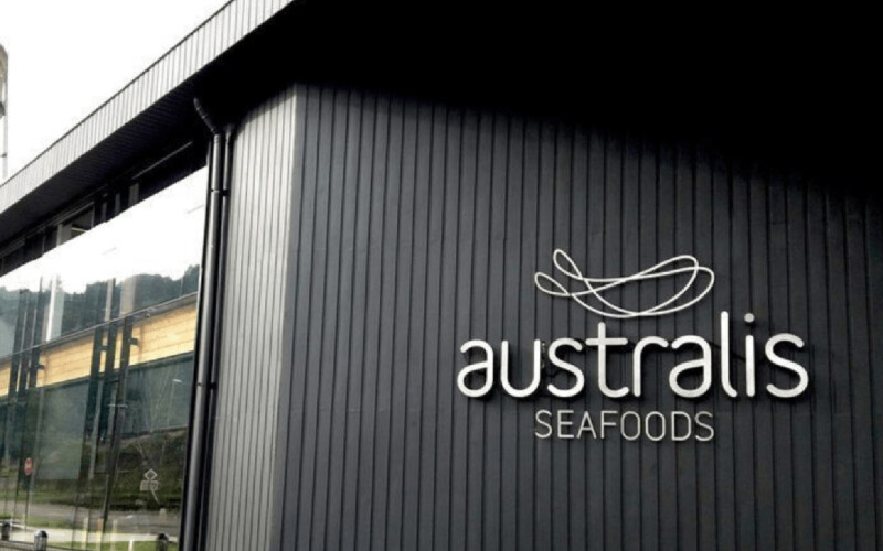 The exterior of an Australis Seafoods building