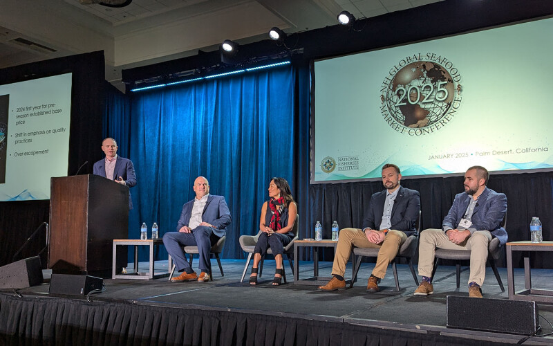 Panelists at the 2025 GSMC salmon panel