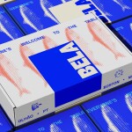 A BELA gift box complete with the company's new branding and logo