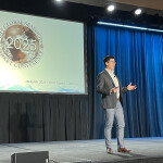 Manolin Co-Founder and CEO Tony Chen presenting at the 2025 Global Seafood Market Conference