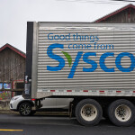 A Sysco truck in the U.S. state of Oregon
