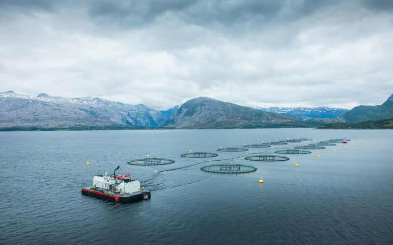 A Nova Sea farm in Northern Norway