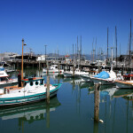 Fishing vessels in San Francisco, California