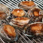 Grilled abalone