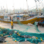Fishers in Sri Lanka