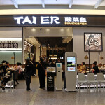 The exterior of a Tai Er restaurant in Bangkok, Thailand