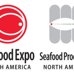 The logos for Seafood Expo North America/Seafood Processing North America