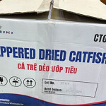 A box of recalled catfish from Vietnam