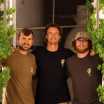 Aqua Garden founders (from left to right) Trent Dado, Colin Bursik, and Tanner Wears