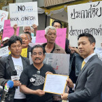 Thai fishers and fish farmers protesting against the spread of invasive blackchin tilapia