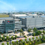 The exterior of Dalian Rich headquarters in Dalian, China