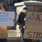 USAID protestors