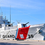 A U.S. Coast Guard vessel