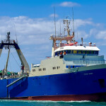 One of Sea Harvest's fishing vessels at sea