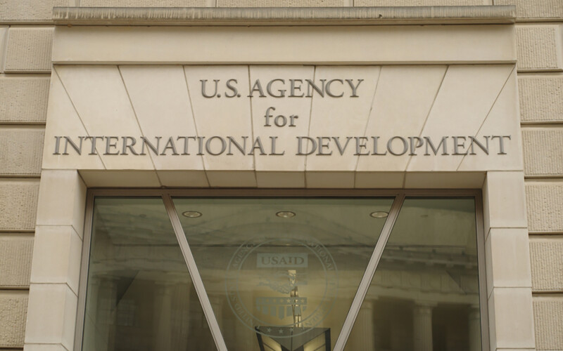 The exterior of the United States Agency for International Development headquarters in Washington, D.C., U.S.A.