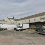 An exterior view of Nova Seafood's facility in Portland, Maine