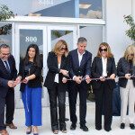 AquaChile representatives opening the firm's new office near Miami, Florida, U.S.A.