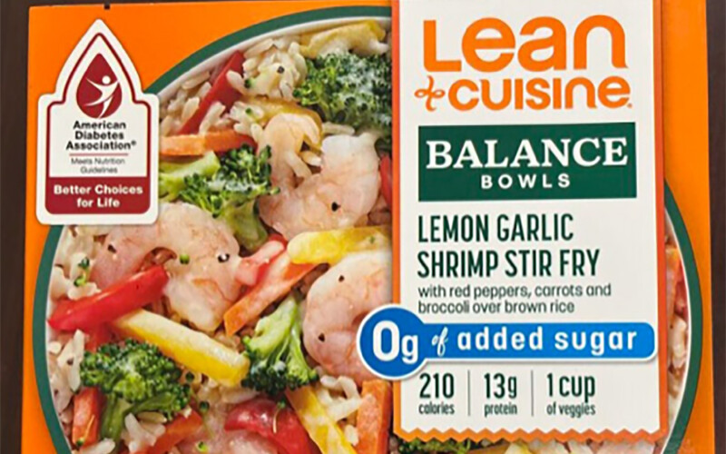 Lean Cuisine's recalled Lemon Garlic Shrimp Stir Fry