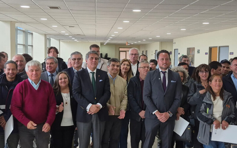 Salmon industry stakeholders meeting in Puerto Montt, Chile