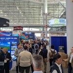 A shot of attendees at Seafood Expo North America