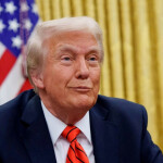 U.S. President Donald Trump in the Oval Office