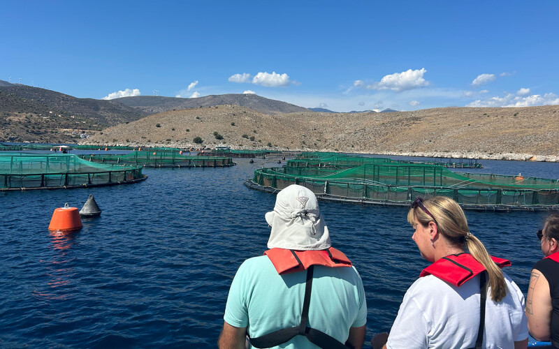 An Aquaculture Stewardship Council-led tour of an aquaculture farm
