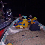 On 9 April, Mexican government agents seized a 26-foot boat and arrested five fishers