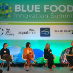 A panel at the 2025 Blue Food Innovation Summit discussing the current state of the global seaweed sector